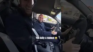 Reaching out to change gears ￼￼😂