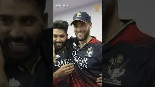 Bromance of Mohammed Siraj and Wayne Parnell | RCB Shorts
