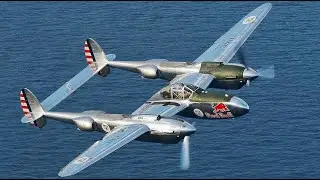 Roaring Through the Skies: P-38 Lightning's Thrilling Airshow Performance