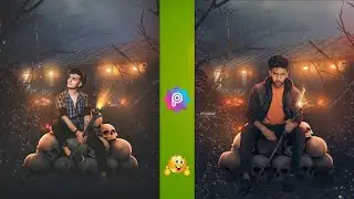 PicsArt Horror World Photo Editing | PicsArt Creative Concept Photo Editing | PicsArt Editing New