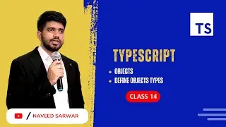 #14: TypeScript Objects | Define Objects Types | TypeScript Tutorial