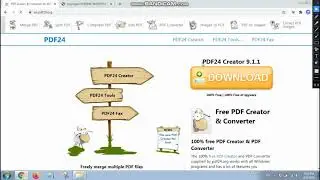 PDF24 Software download and Install with Used A to Z Information 2022 || jpg to pdf convert editor