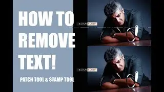 HOW TO REMOVE WATERMARK IN PHOTOSHOP