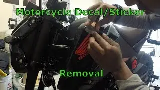 How to Remove Stickers and Decals Honda Grom | FAST and EASY!