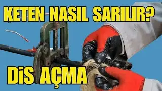 ÇELİK BORULARA PAFTA İLE DİŞ AÇMA 
