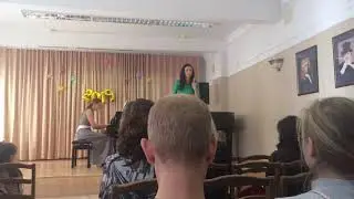 Галина Войниченко в ДМШ 35