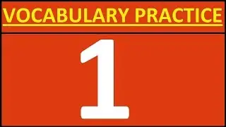 ENGLISH VOCABULARY PRACTICE 1 VOCABULARY WORDS ENGLISH LEARN WITH MEANING OPPOSITE WORDS IN ENGLISH