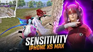 I Phone Xs Max 🔥Best Sensitivity Settings for Pubg Mobile in 2024 | Sensitivity and control codes
