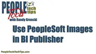 Use PeopleTools Images in BI Publisher
