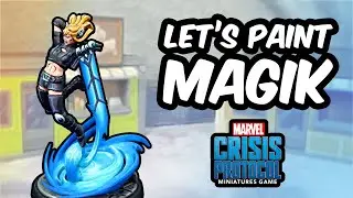 Let's Paint Magik - Marvel Crisis Protocol Painting Guide - Comic Style