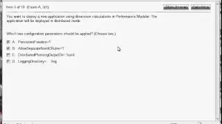 C2020-703, IBM Cognos TM1 10.1 Administrator