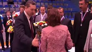 Награждение команды Химик Воскресенск ВХЛ (2007 г) ч2