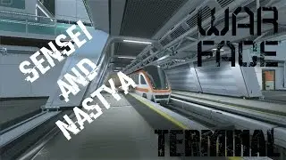 Warface Обзор на карту Терминал с Сэнсей и Настей