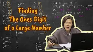 Finding the Ones Digit of a Large Power Number