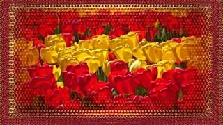 Фон с цветами 7