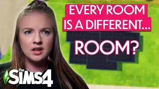 This is the MOST confusing Sims 4 Build Challenge... | Every Room is a Different... Room?
