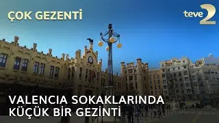 Çok Gezenti Valencia Sokaklarında Küçük Bir Gezinti