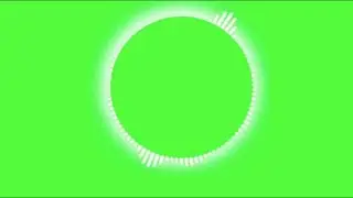 Music Spectrum Green Screen