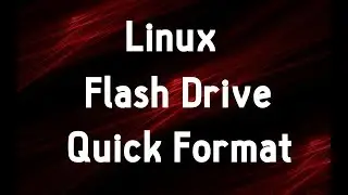 Format Pendrive/USB flash drive in Linux | Quick method