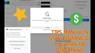 Cara mengaktifkan star facebook gaming streaming | Tips cepat LV UP untuk dapetin star facebook