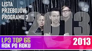 Największe przeboje roku 2013 - Lista Przebojów Trójki rok po roku