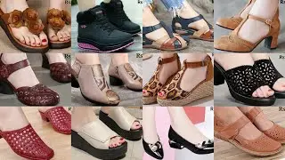 TOP DIFFERENT FOOTWEAR DESIGN LADIES SANDAL DESIGN BEST SHOES COLLECTION