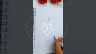 3D Love Drawing ❤️