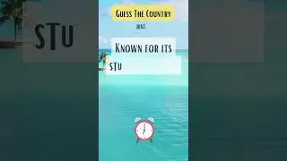 Guess the Country: Known For Its Stunning Beaches. #riddles #guessthecountry