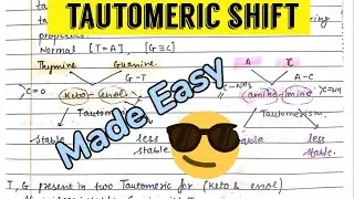 What is Tautomeric shift? 🧐🤔
