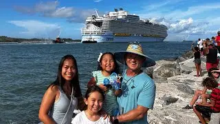 Utopia of the Seas’ World's 2nd Largest Cruiseship Maiden Voyage #cruise #utopia #portcanaveral