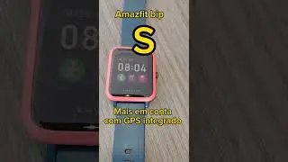 Amazfit bip S com GPS integrado 