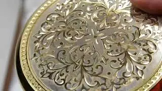 Фляжка со стопками из бронзы и латуни с позолотой - обзор от магазина подарков "Счастливый случай"