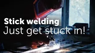 Learn stick welding by making window bars: EASY AND CHEAP!