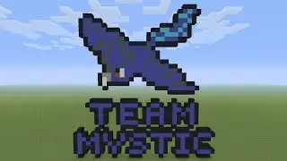 Minecraft Pixel Art - Team Mystic