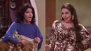 شوف خناقة علا غانم مع سميحه (يا خرابة البيوت)  😱😂 الزوجة الرابعة - شوف دراما