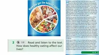 Grade 9. CLIL. Healthy eating. Ex 2 p 29. English Plus.