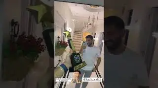 Rahatsızlığından Dolayı törene katılamayan sevgili Kadir Ezildi ye Ödülü ulaştırıldı💫💫💫