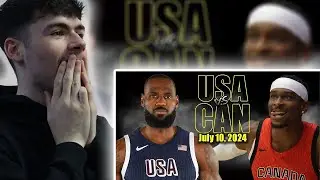 BRITS React to Team USA vs Canada Full Game Highlights