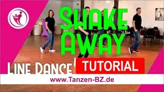 Shake Away - Line Dance Tutorial - Erklärvideo auf deutsch
