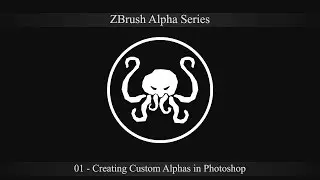 ZBrush Alpha Series - 01 - Creating Custom Alphas in Photoshop