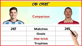 Julian Alvarez Vs Darwin Nunez Stats Comparison