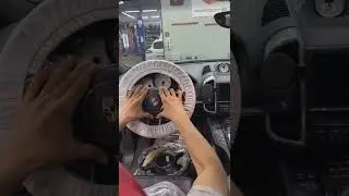 Установка рестайлингового руля на Porsche Cayenne 958 дорестайлинг👌