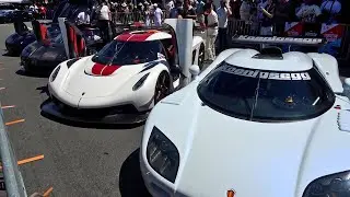 Koenigsegg Ghost Squad Vs 50,000 Car Fans | Exotics On Broadway - Jesko - Agera RS - Vader - CC850