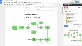 Lucidchart Add-on for Google Docs