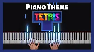 Tetris Theme but it gets harder and H A R D E R | Piano Tutorial | 4K 60fps