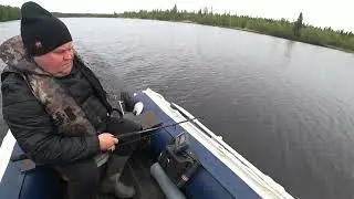Троллинг на речке Лодьма#рыбалканасевере#2023