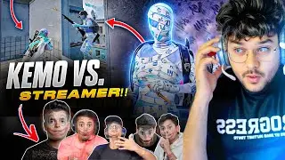 @Kemo.. Real Classic Hacker of BGMI only squad wipe gameplay | REACT WITH THOR