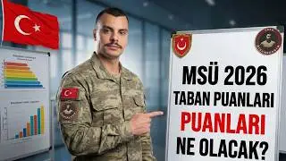 WHAT WILL THE 2026 MINIMUM ADMISSION SCORES FOR MSÜ (Military Academy) BE?
