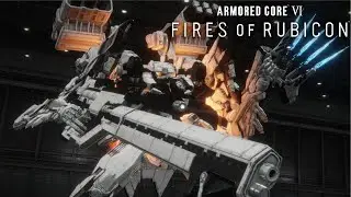 Armored Core 6, Fighting some chapter 2 and 3 bosses.