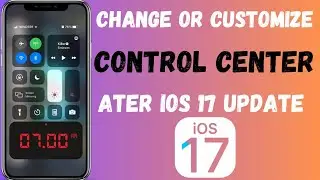 how to change control center in ios 17 | how to get new control center in ios 17 | 
